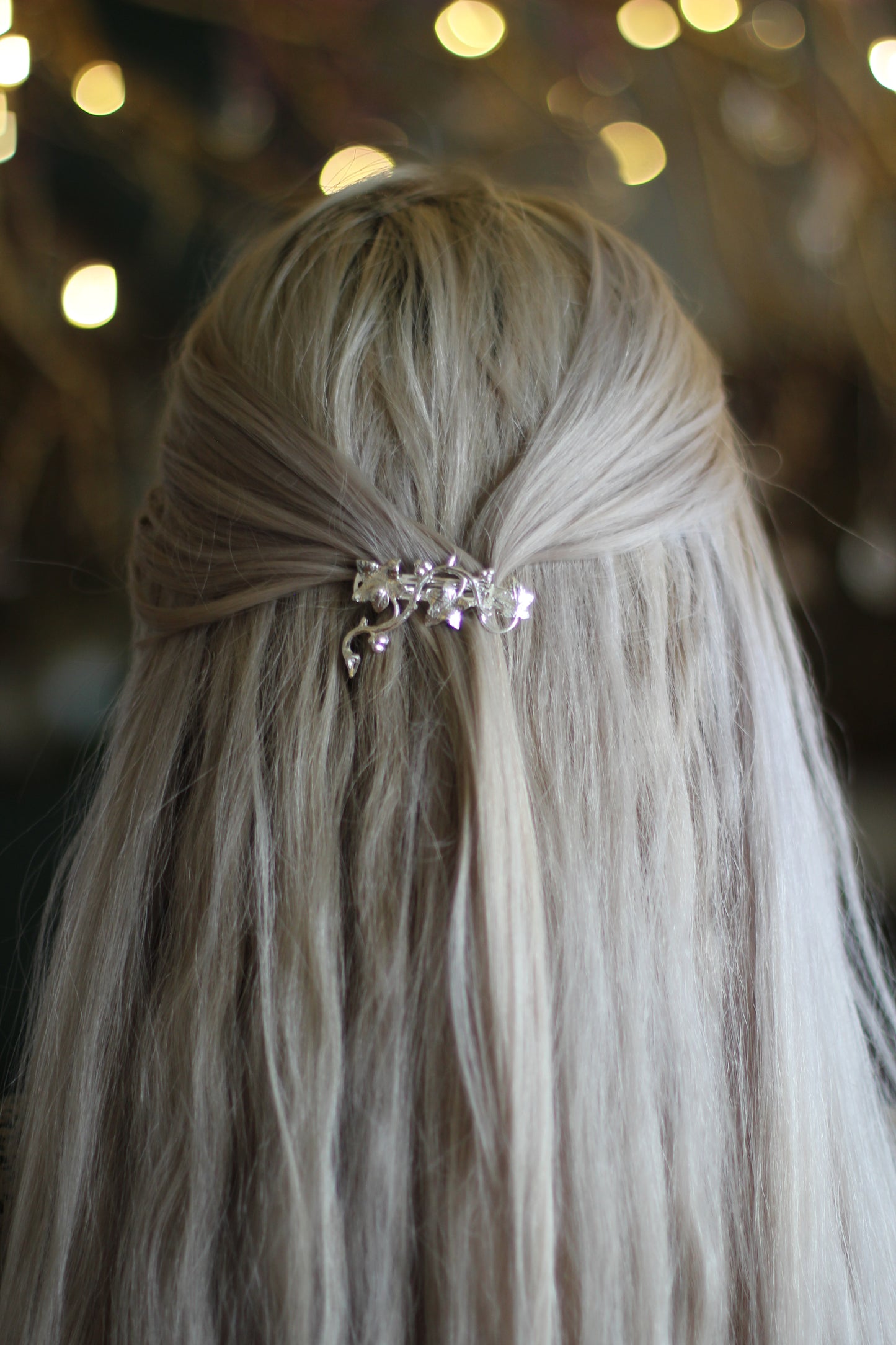 Wild Ivy Leaves Barrette