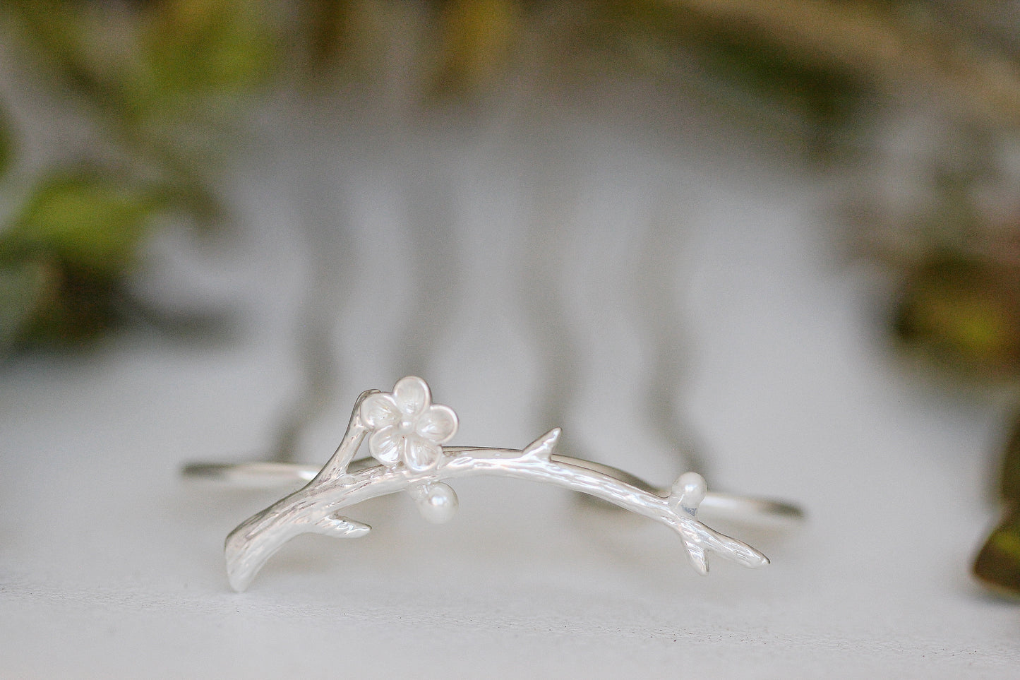 Floral Antler Hair Prong