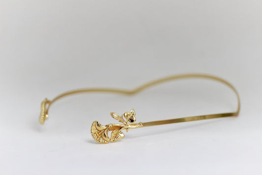 Morning Glory Flowers Goddess Crown