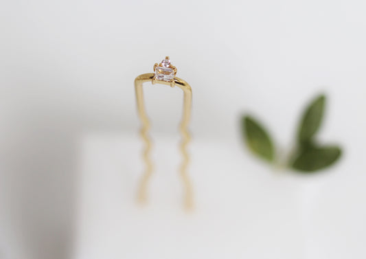 Tiny Crystals Hair Prong