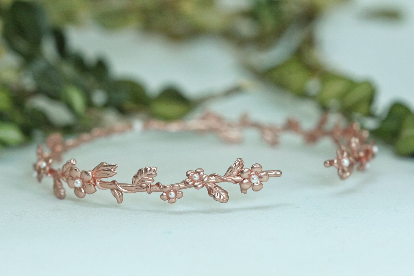 Forget me Not Floral Choker