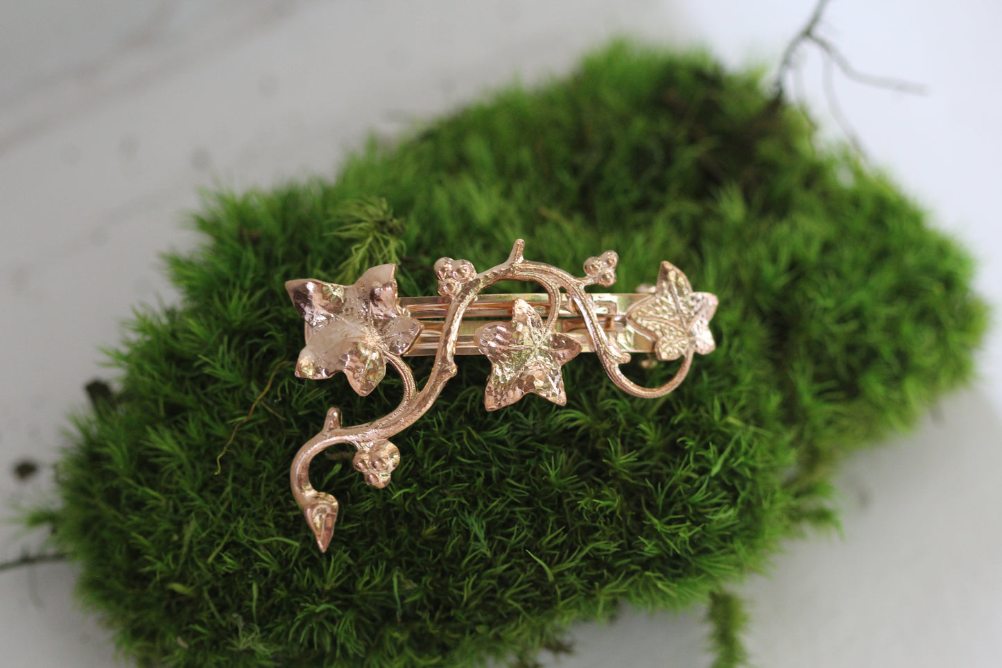 Wild Ivy Leaves Barrette