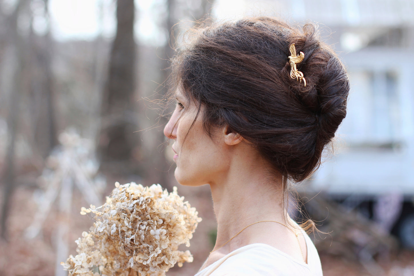 Phoenix Hair Pin