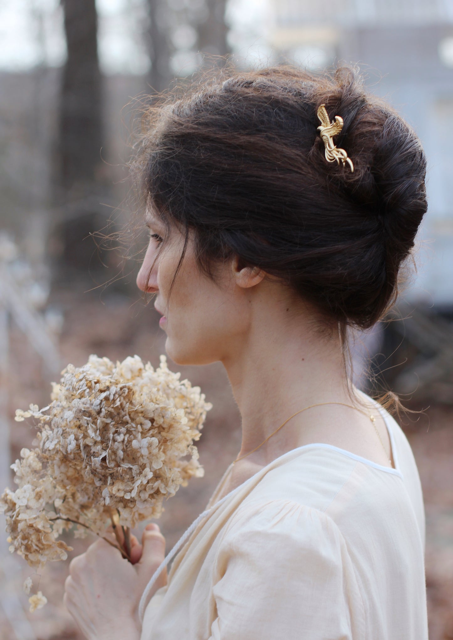 Phoenix Hair Pin
