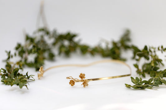 Sakura Blossom Floral Goddess Crown