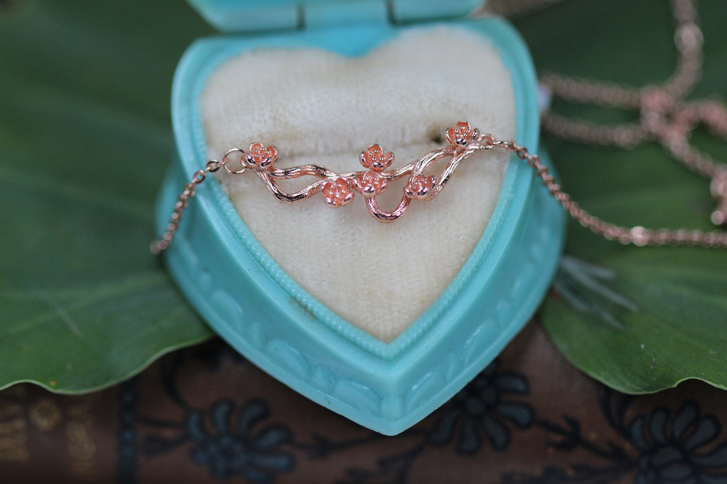Petite Sakura/Cherry Blossom Necklace