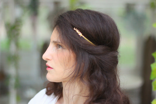 Rosemary Pearls Goddess Crown