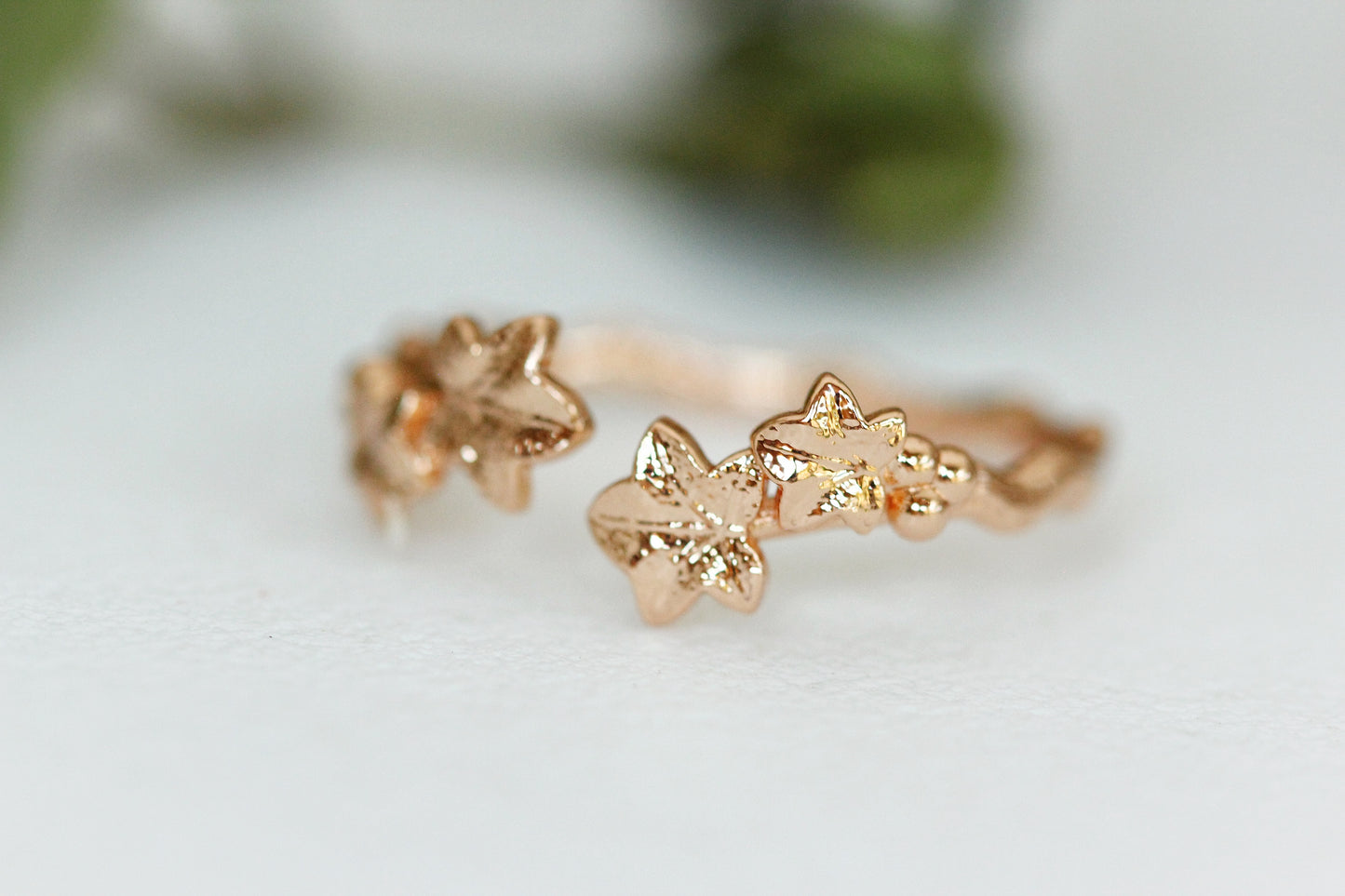 Ivy Leaves Ring