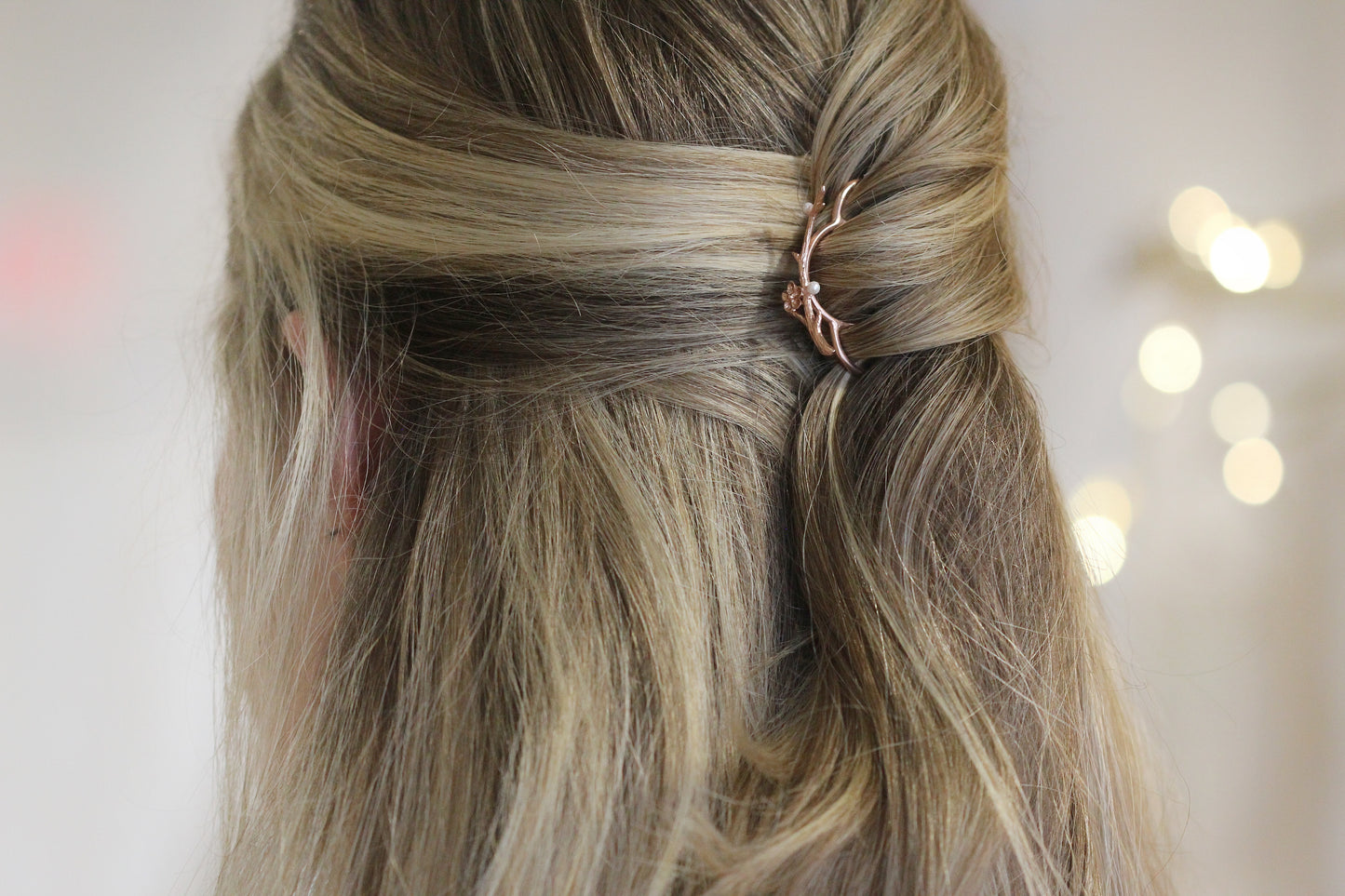Floral Antler Hair Prong