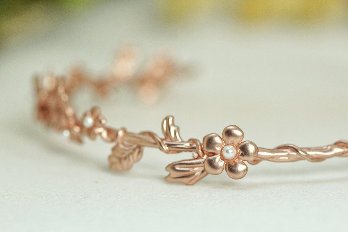 Forget me Not Floral Choker