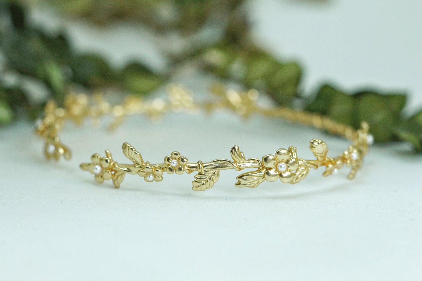 Forget me Not Floral Choker