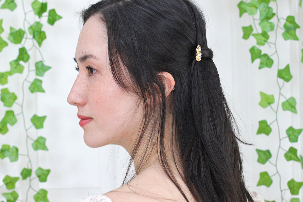 Mini Crystal Twig Hair Prong