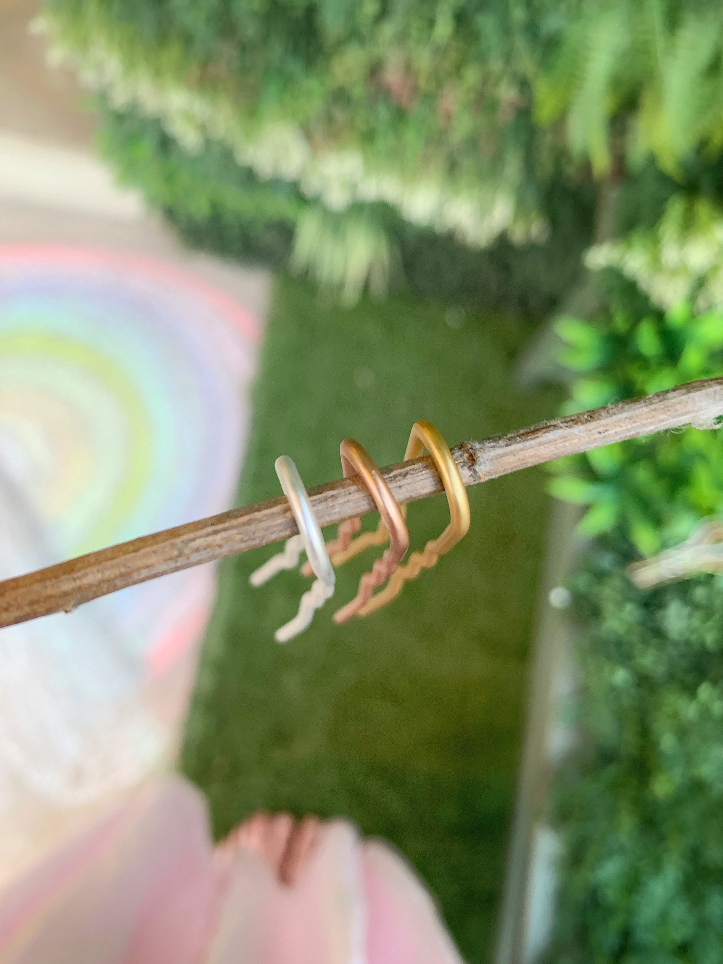 Small Plain Hair Prong