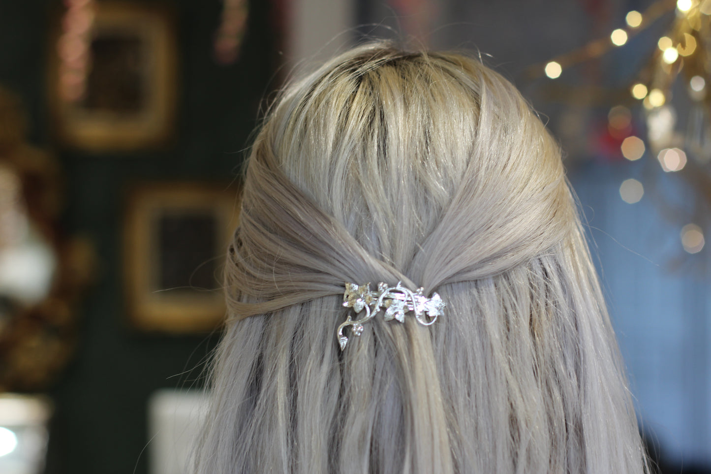 Wild Ivy Leaves Barrette