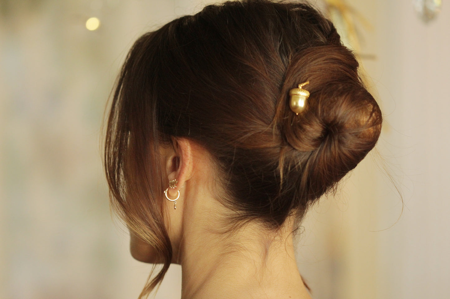 Baby Acorn Hair Prong