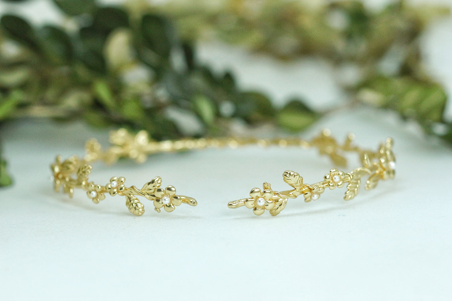 Forget me Not Floral Choker