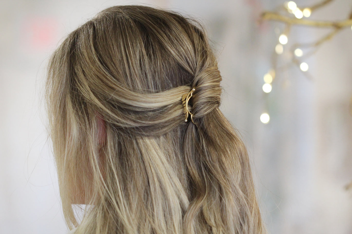 Wispy Leaves Hair Prong