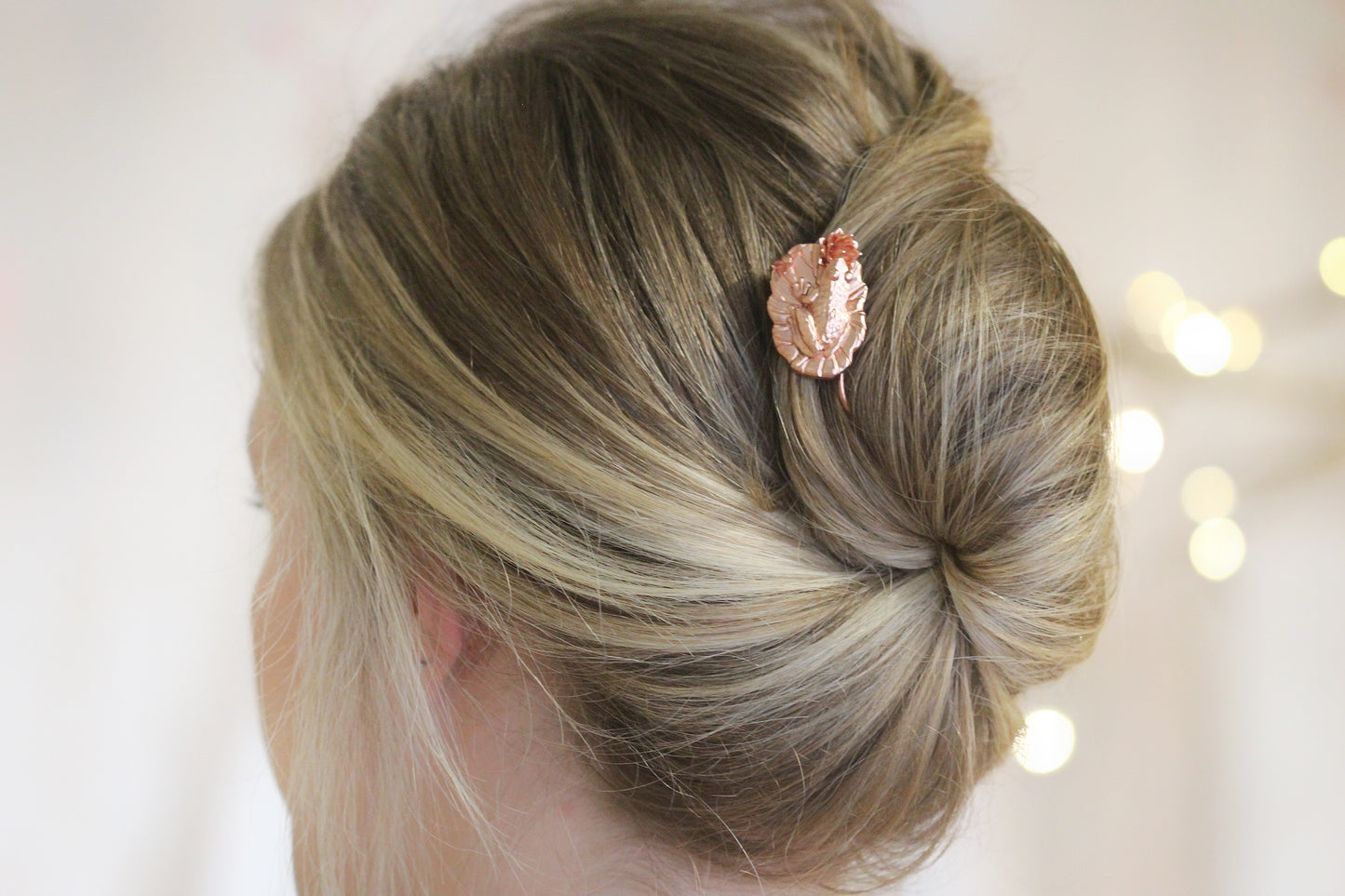 Frog on a Lily Pad Hair Prong