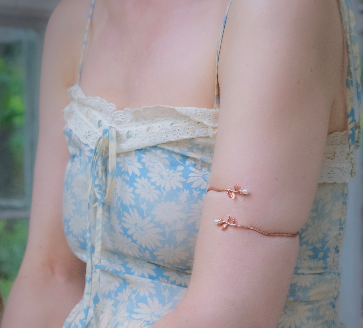 Wild Roses Arm / High Wrist Band