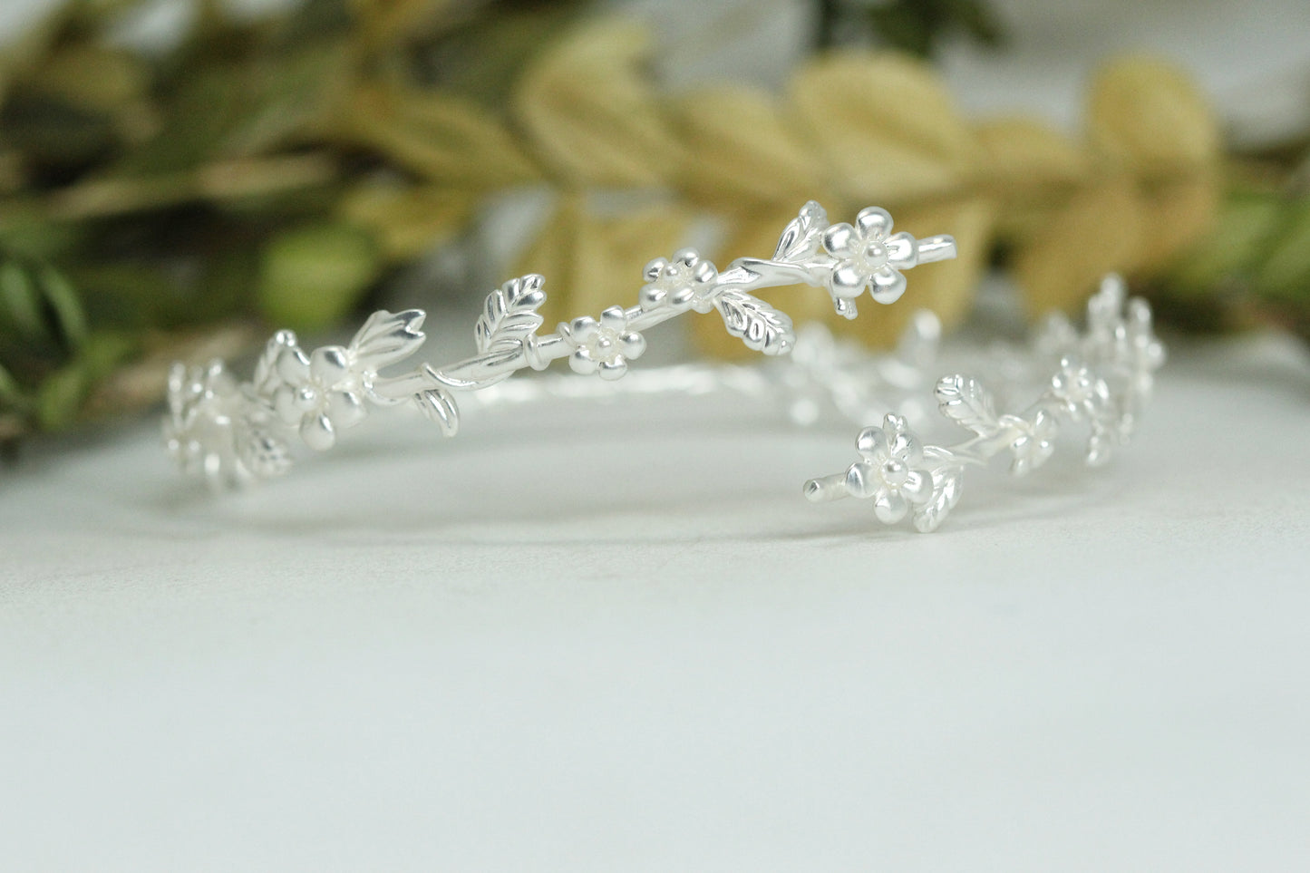 Forget me Not Floral Arm Band