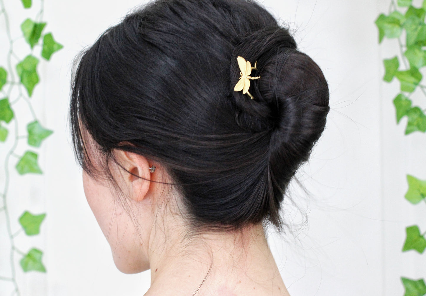 Spring Dragonfly Hair Pin