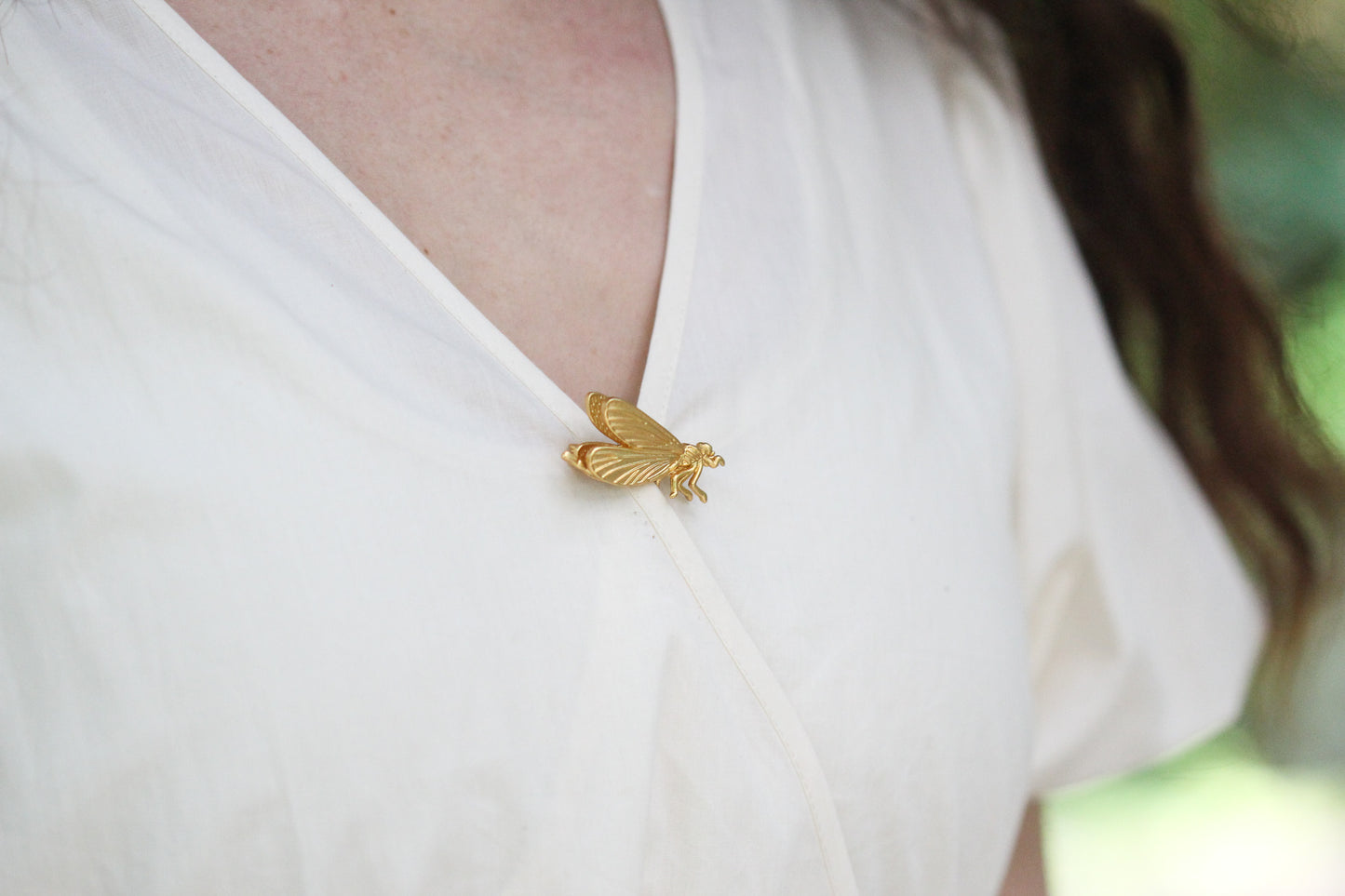 Flying Dragonfly Brooch