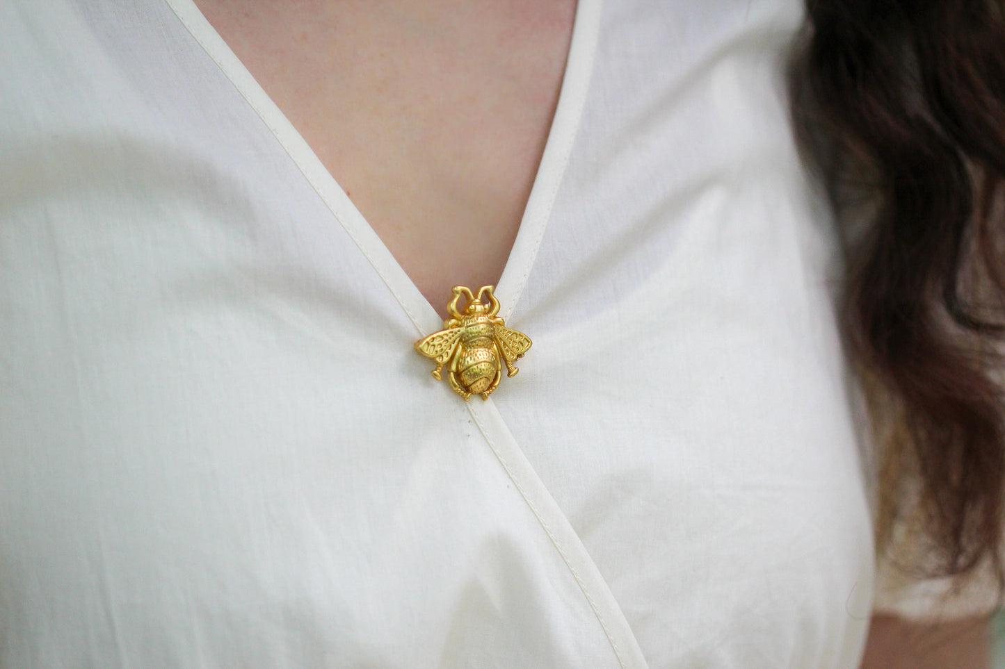 Honey Bee Brooch