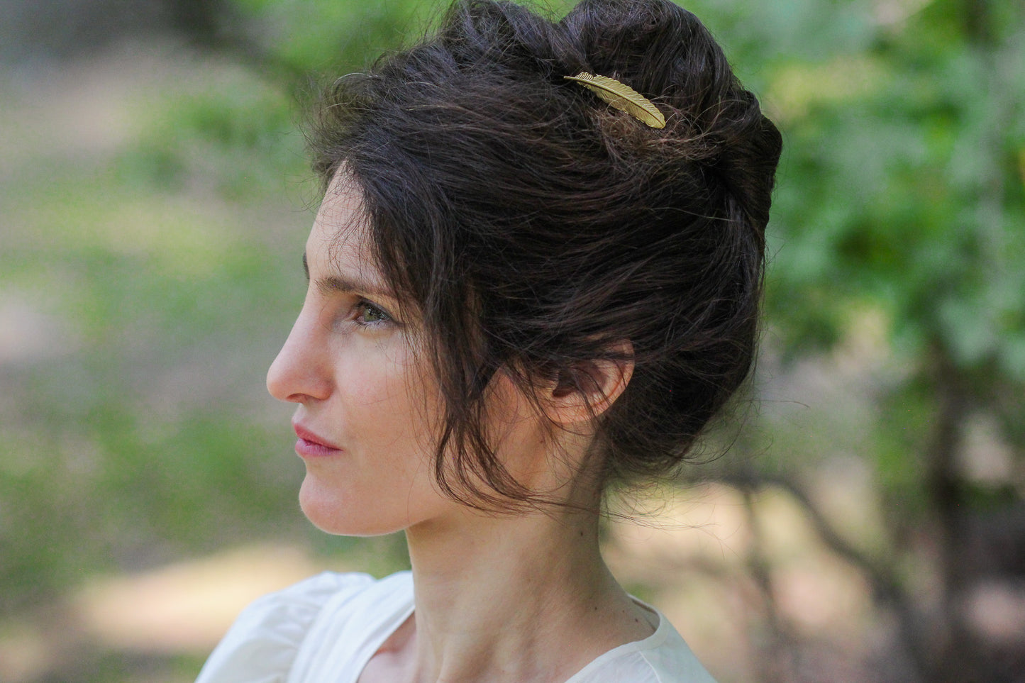 Feather Hair Prong