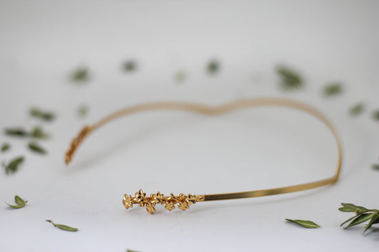 Wild Ivy Leaves Goddess Crown