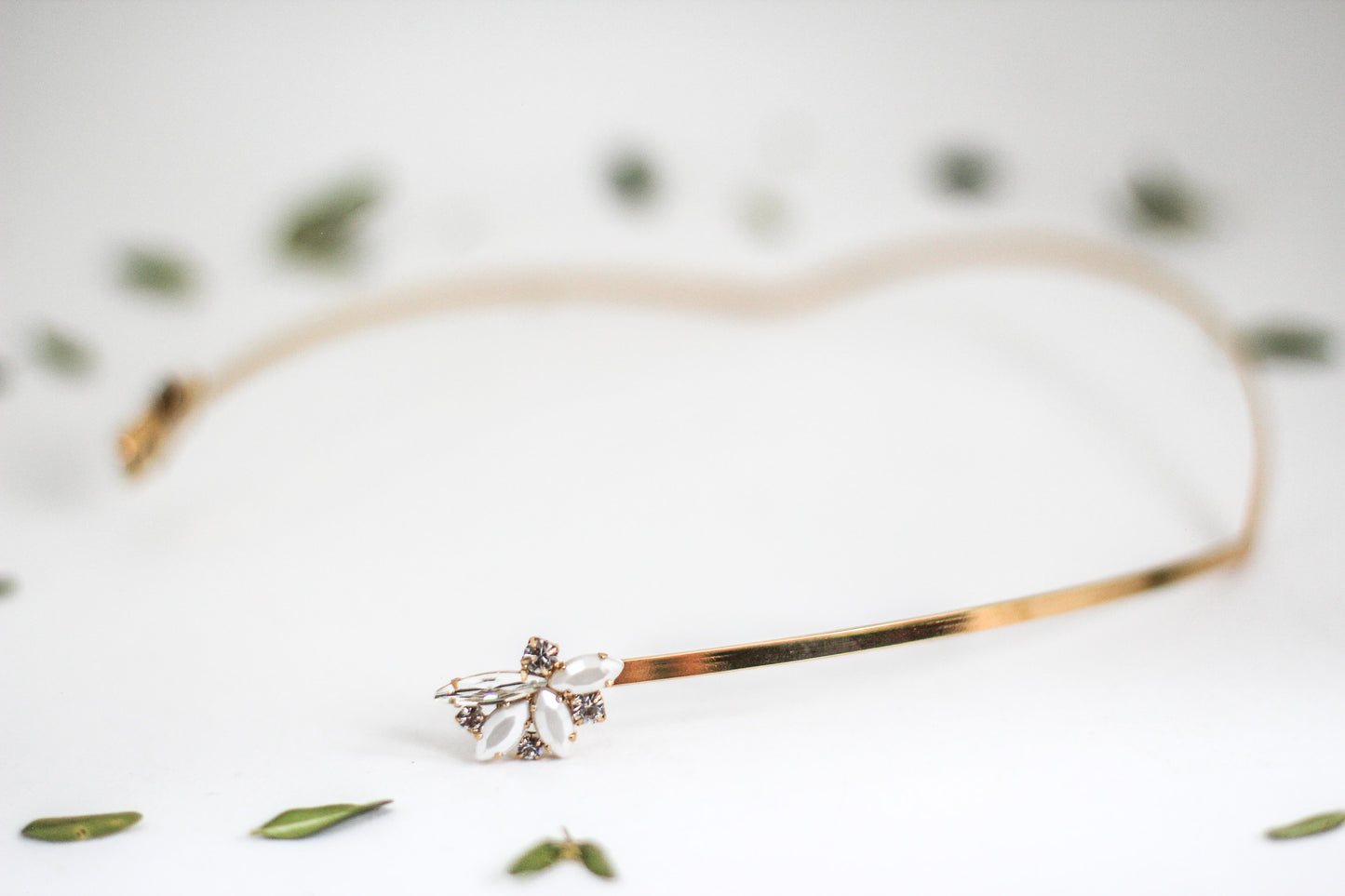 Made to Order * Ophelia Crystals Pearls Cluster Goddess Crown