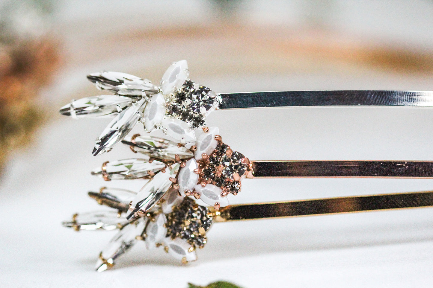 Preorder * Viviana Crystals & Pearls Goddess Crown