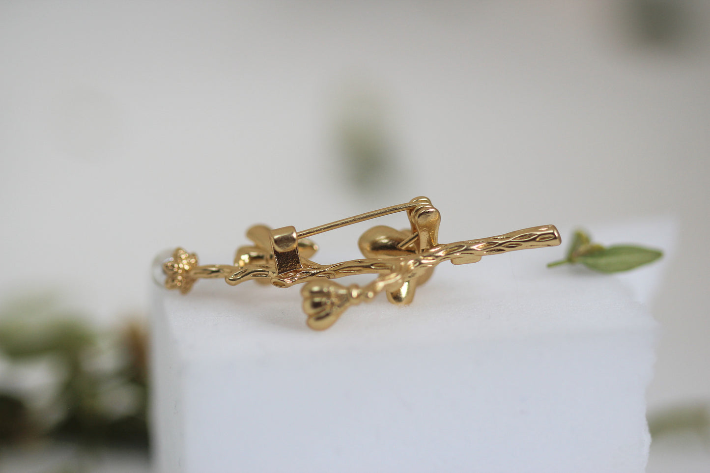 Made to Order* Magnolia Branch Brooch