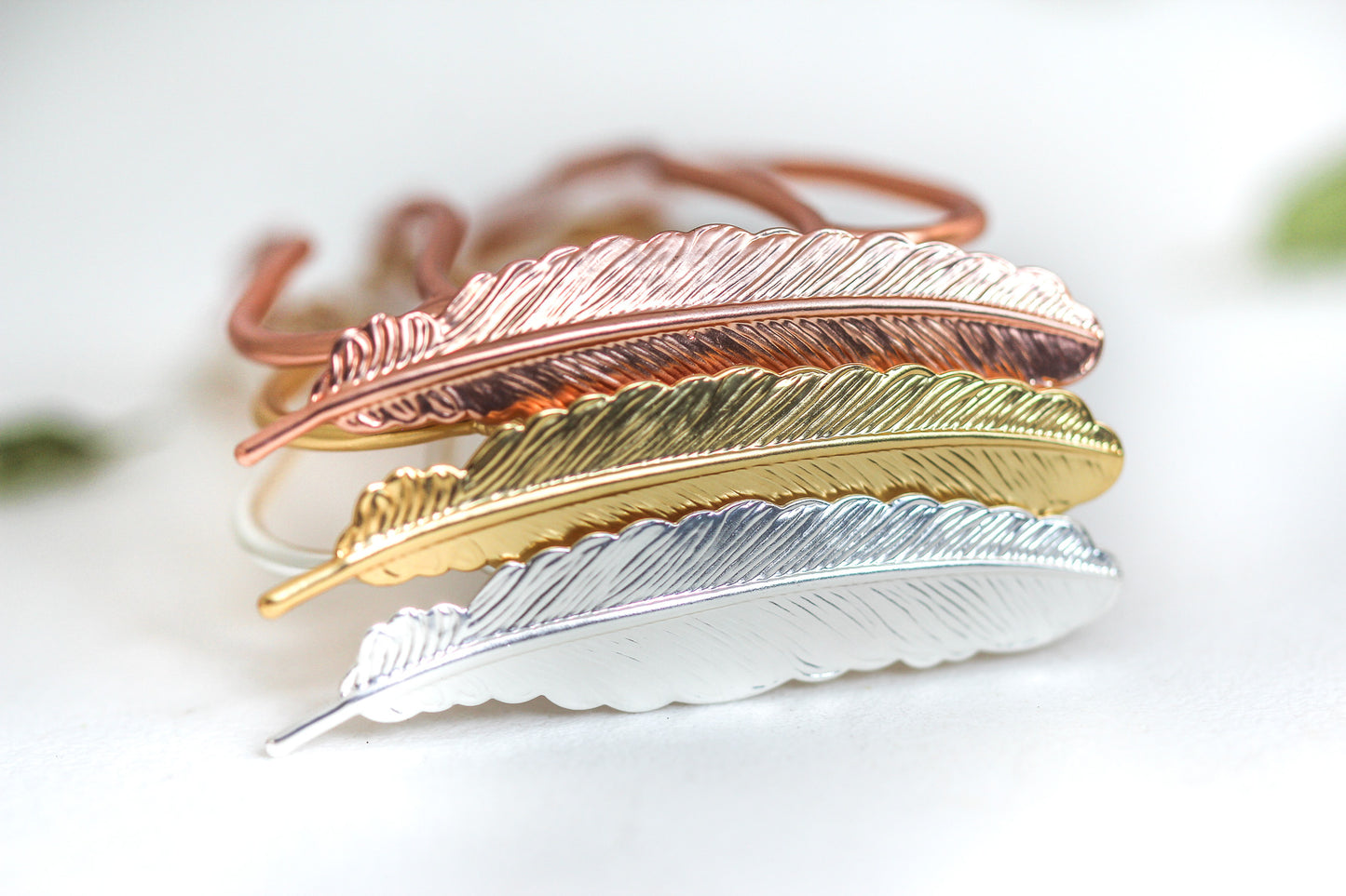 Feather Hair Prong