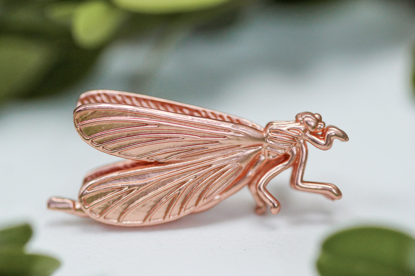 Flying Dragonfly Brooch