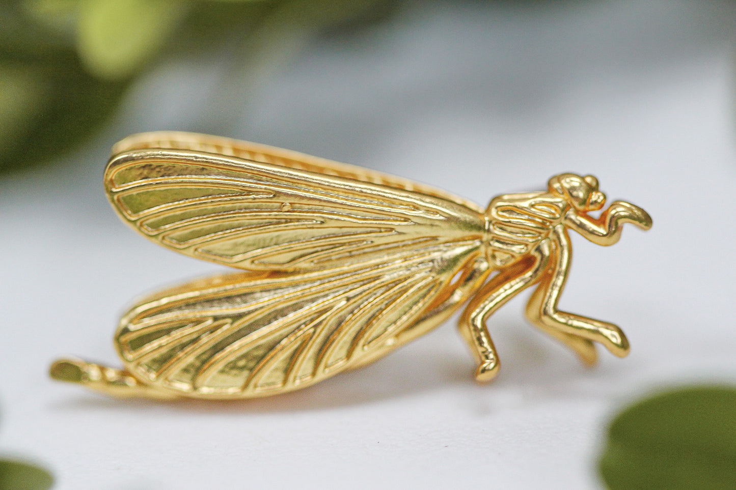 Flying Dragonfly Brooch