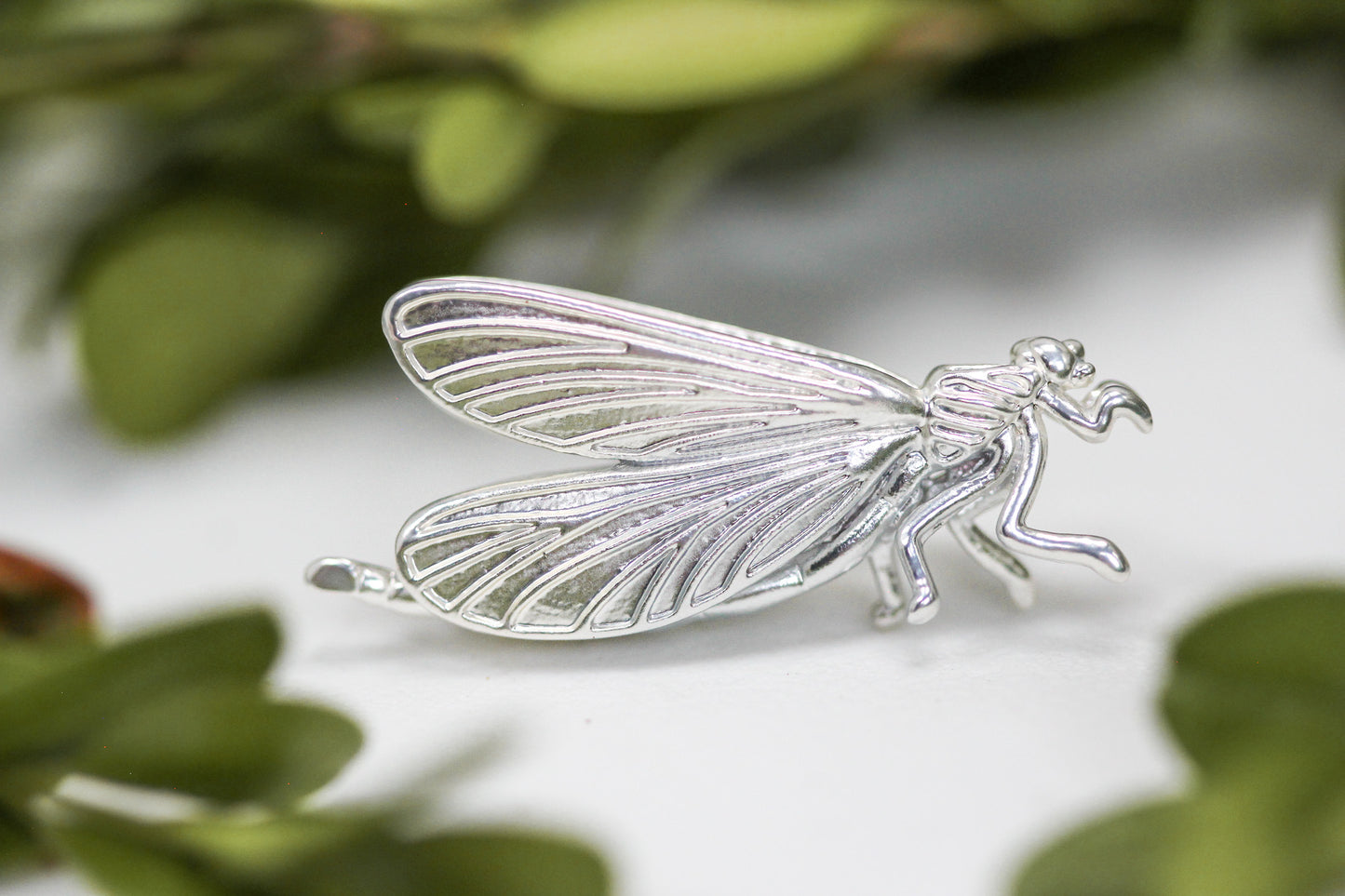 Flying Dragonfly Brooch