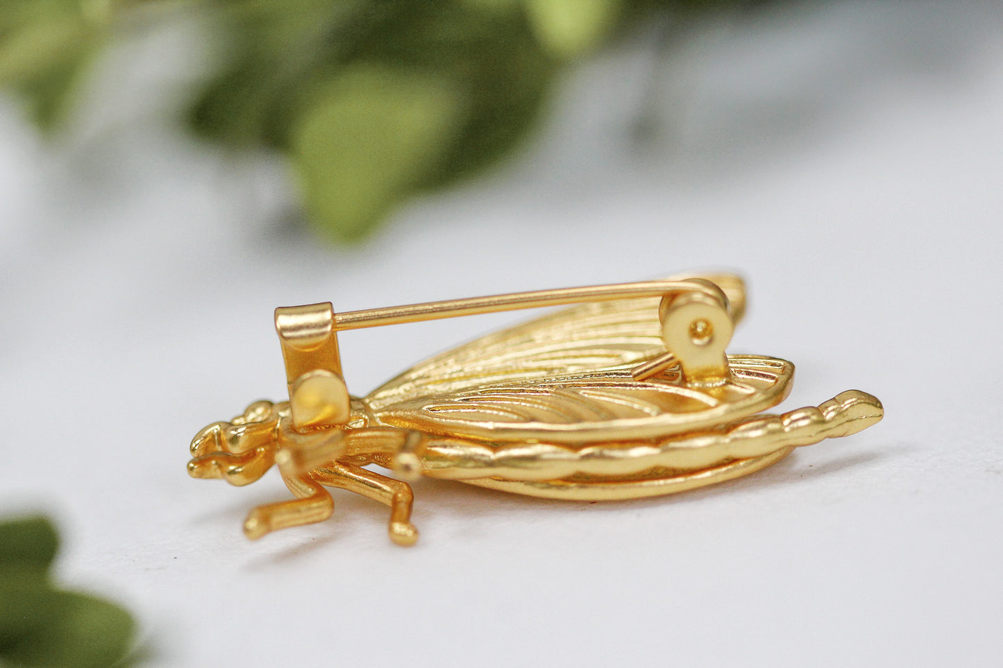 Flying Dragonfly Brooch