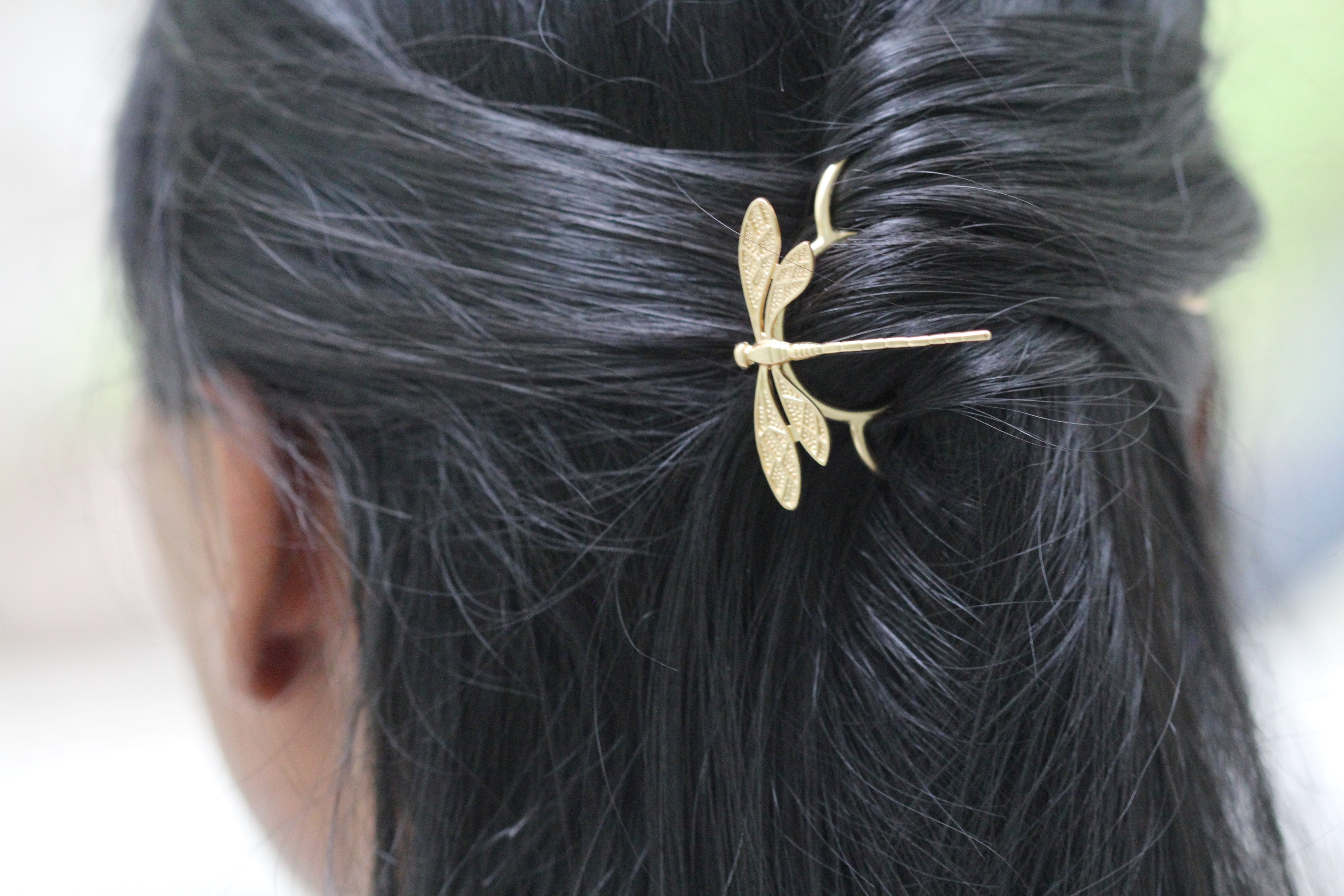 Dragonfly Hair Prong