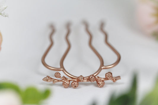 Wild Berries Branch Hair Pin