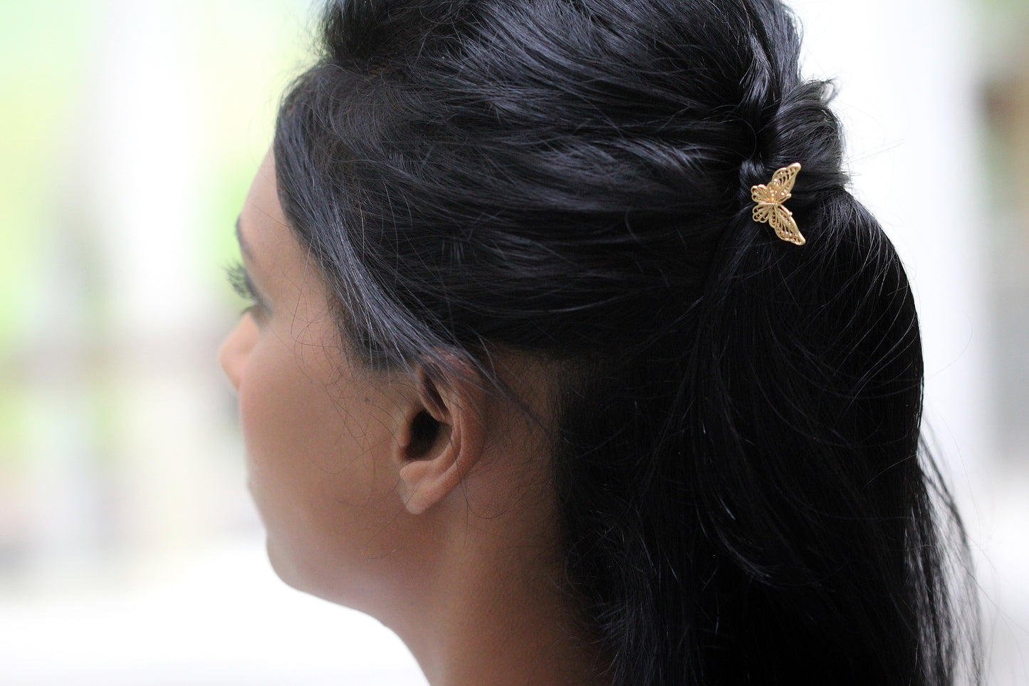 Filigree Butterfly Pin Duo- 2 piece Set