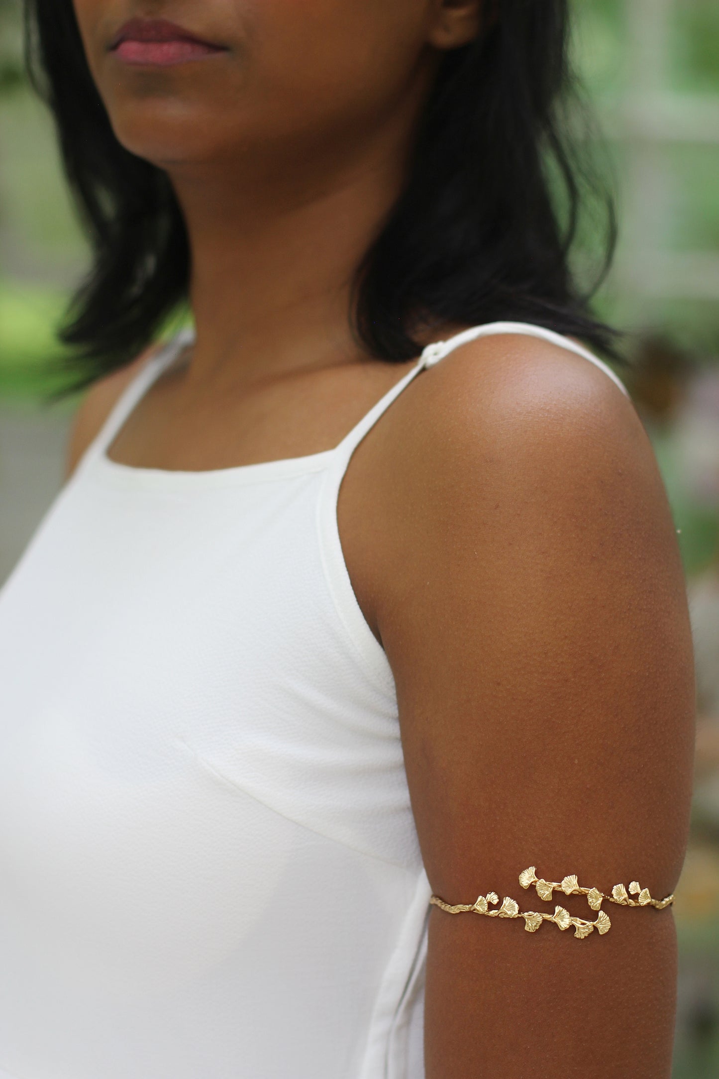 Ginkgo Leaves Branch Arm Band