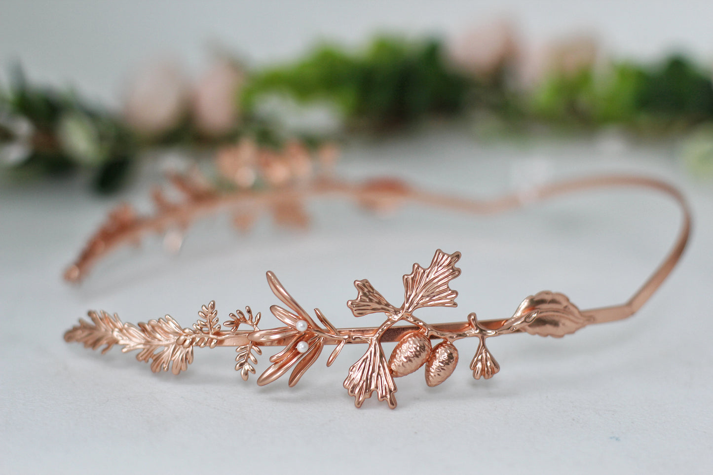 Pinecones Goddess Crown