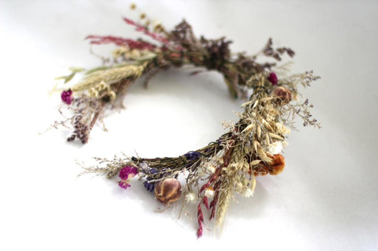Custom Made* Dried Flowers Goddess Crown