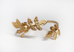 Rose & Leaves Bracelet