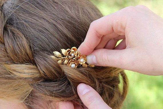 Pre-Order * Bloom Flower Floral Comb