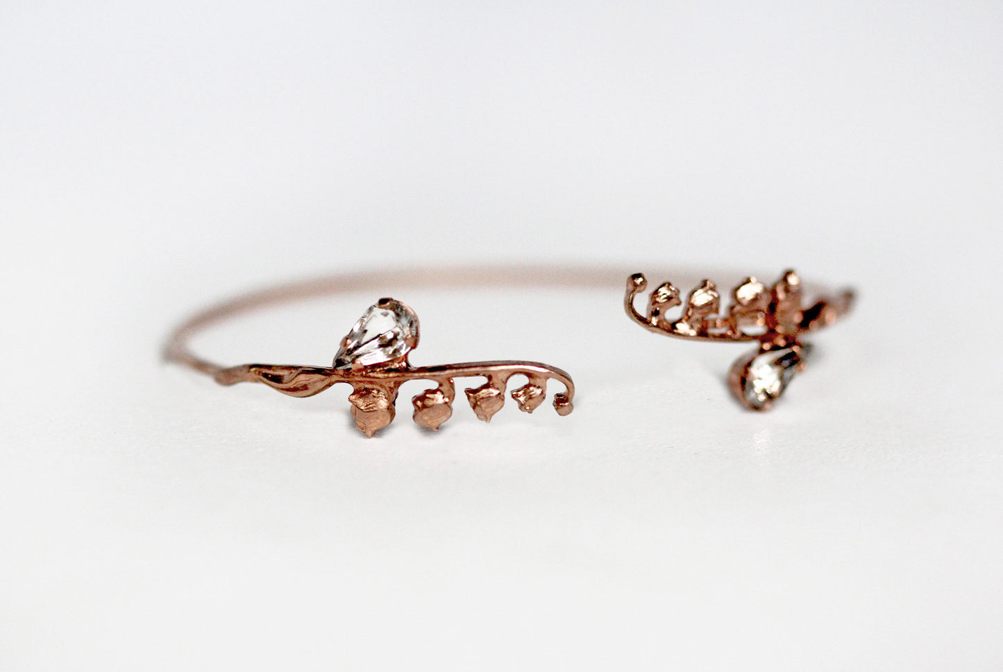 Crystal Lily of the Valley Bracelet