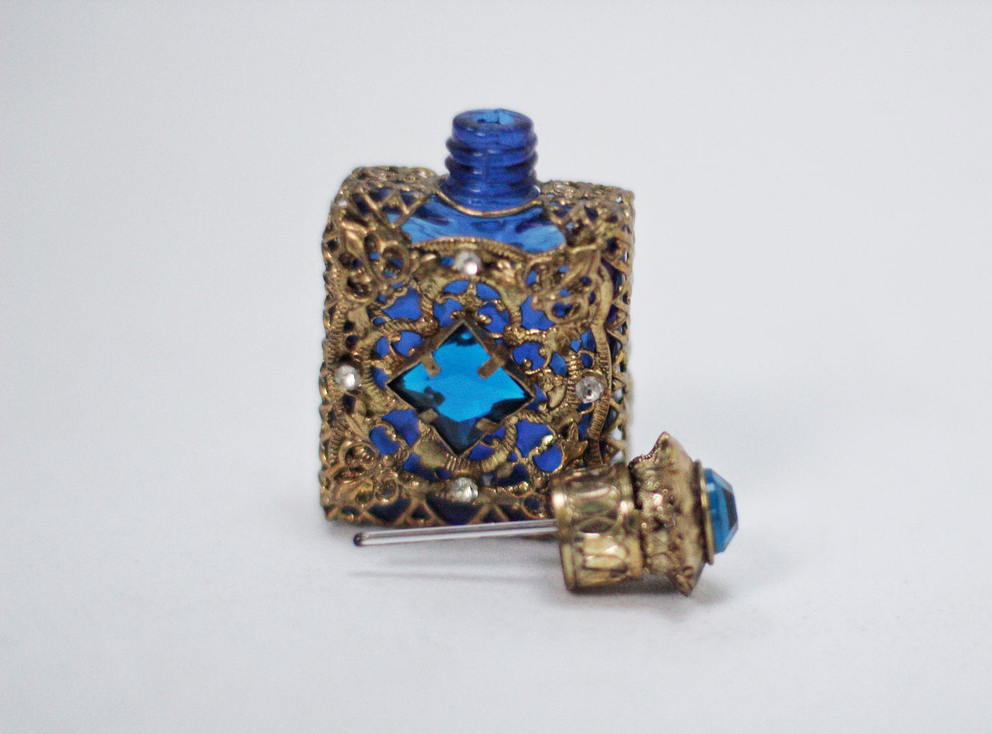 Copy Blue Crystals Perfume Bottle