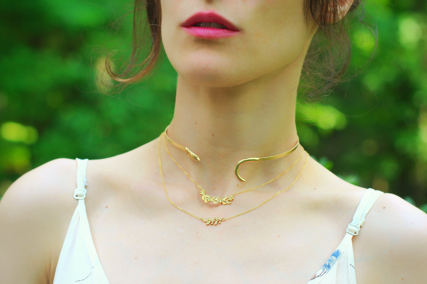 Tiny Crystals Necklace