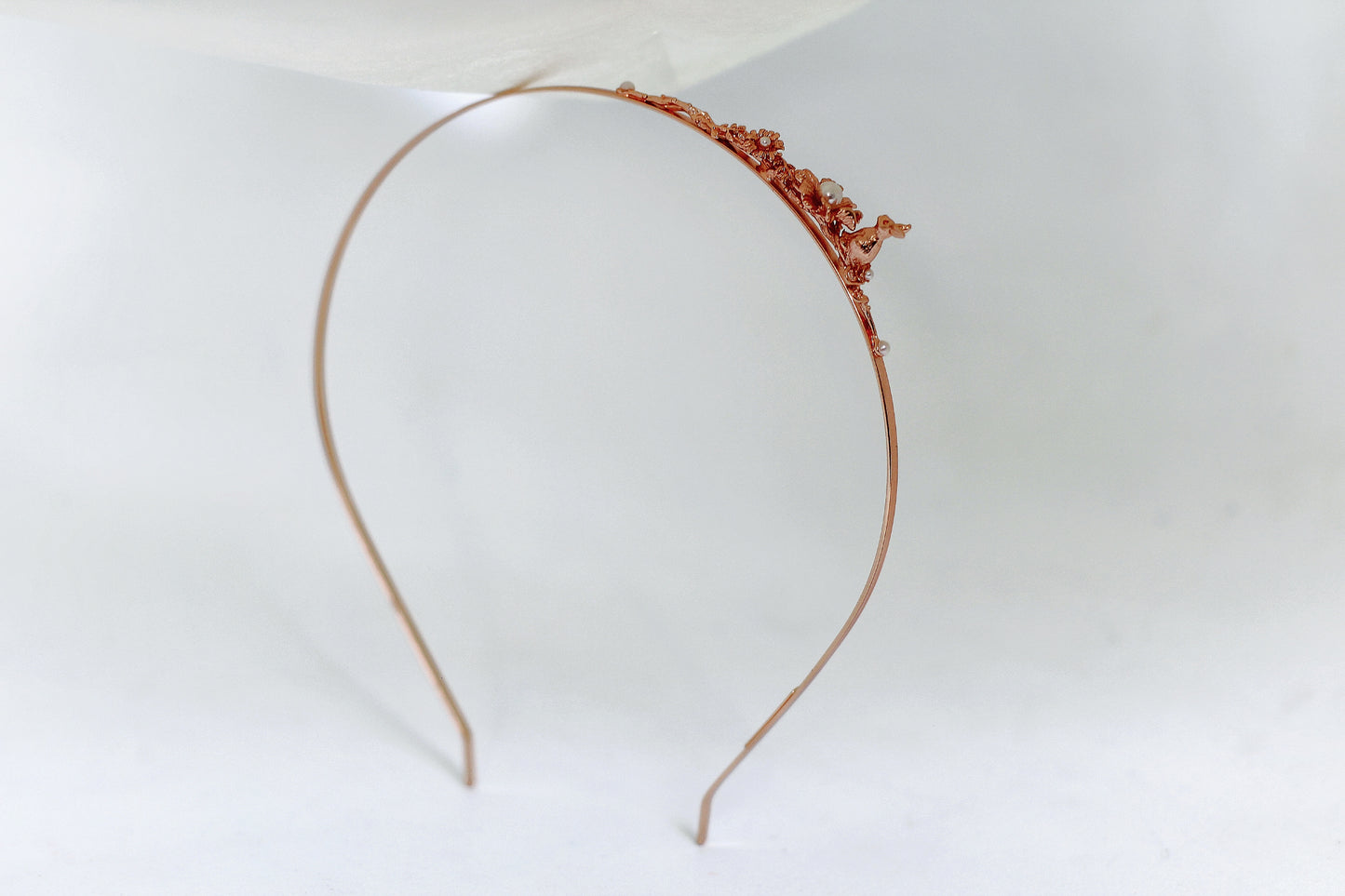 Bunny in Flower Meadow Headband