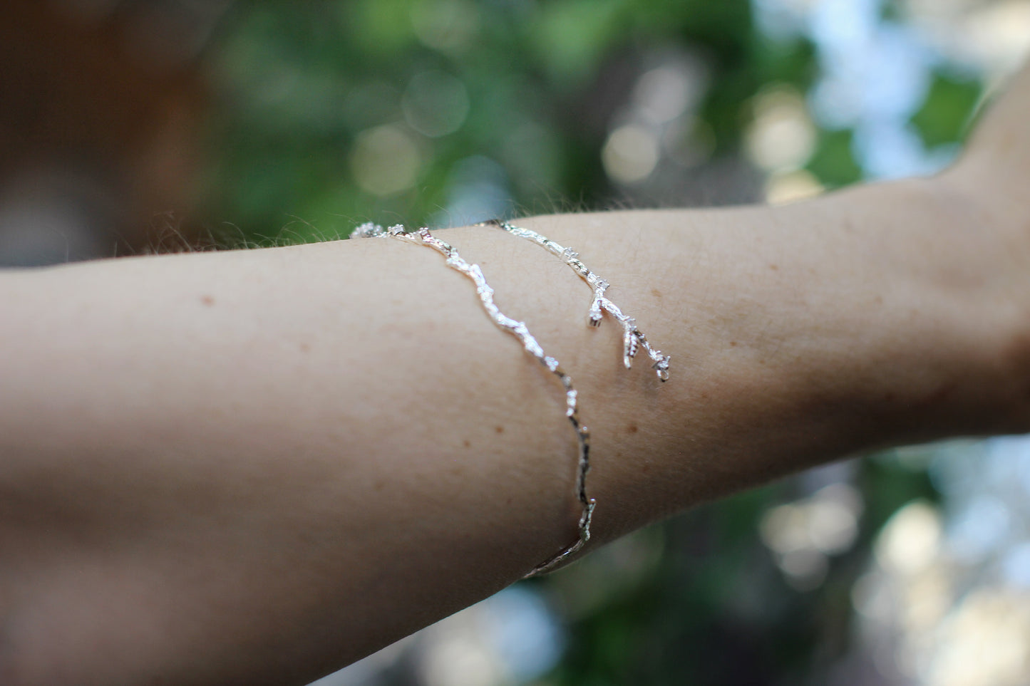 Rustic Branch w/ Crystals Arm Band